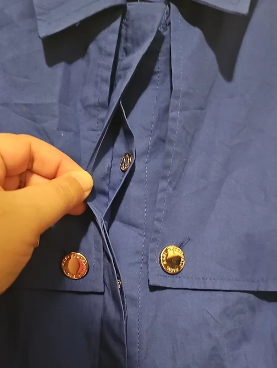 Karl Lagerfeld Paris Belted Trench Style Midi Dress Size 6 - Picture 8 of 11